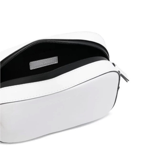 Nina Ricci logo-debossed leather camera bag in white - Picture 4 of 5